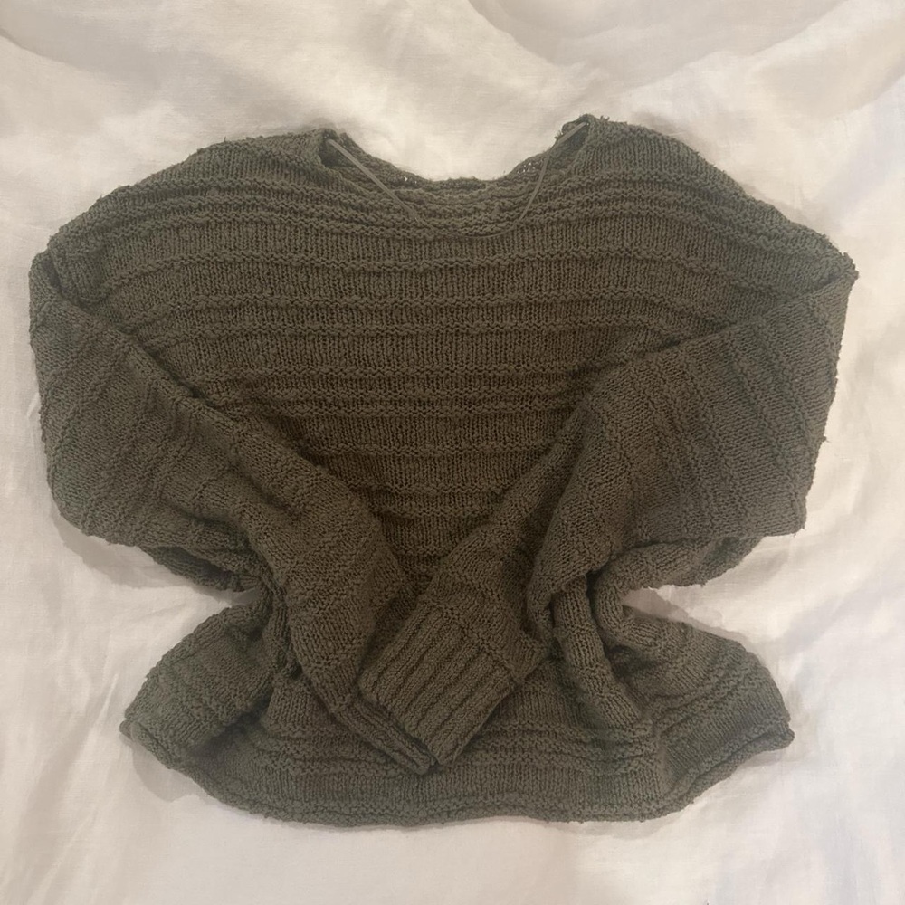 Olive Green Sweater